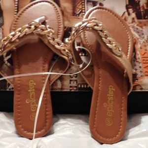 EPIC STEP SANDALS NWOT